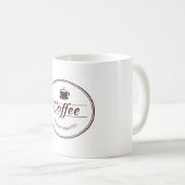 Mug Outils de café mignons (Devant droit)