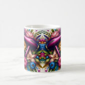 Mug Outils de coiffeur floraux (Centre)
