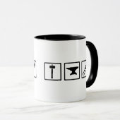 Mug Outils de forgeron (Devant droit)