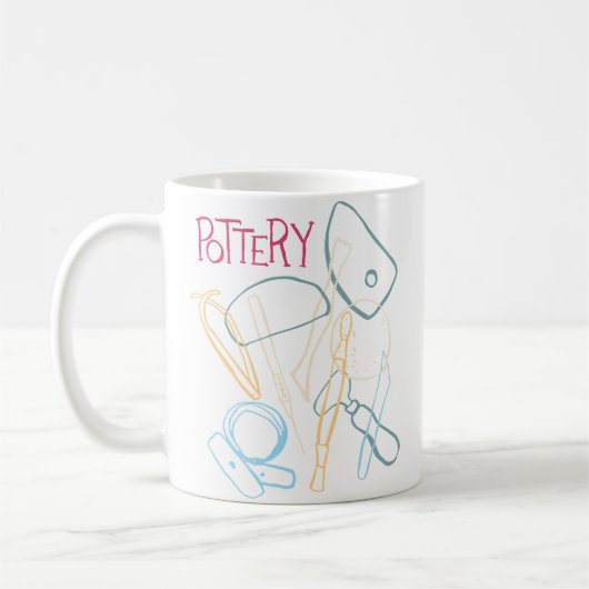 Mug Outils de poterie (Gauche)