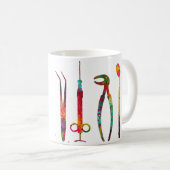 Mug Outils Dentiste (Devant droit)
