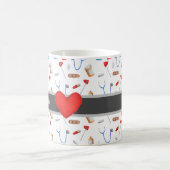 Mug Outils Médicales Coeur Motif (Centre)