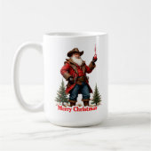 Mug Outlaw Santa Christmas Ornament (Gauche)