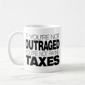Mug Outragé aux impôts (Gauche)
