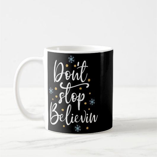 Mug Outstading For Melanin Don't Stop Believing - Men' (Gauche)