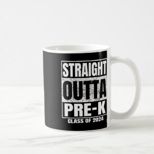 Mug Outta Pré-K School Cl De 2024 Drôle Graduation