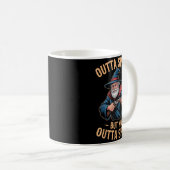 Mug Outta Spells But Not Outta Shells Wizard Fantasy M (Devant droit)