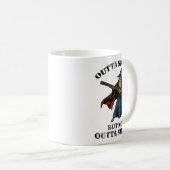 Mug Outta Spells But Not Outta Shells Wizard Fantasy M (Devant droit)