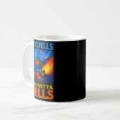 Mug Outta Spells But Not Outta Shells Wizard Fantasy M (Devant gauche)