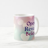 Mug Ouvert, Révéler, Croire (Devant droit)