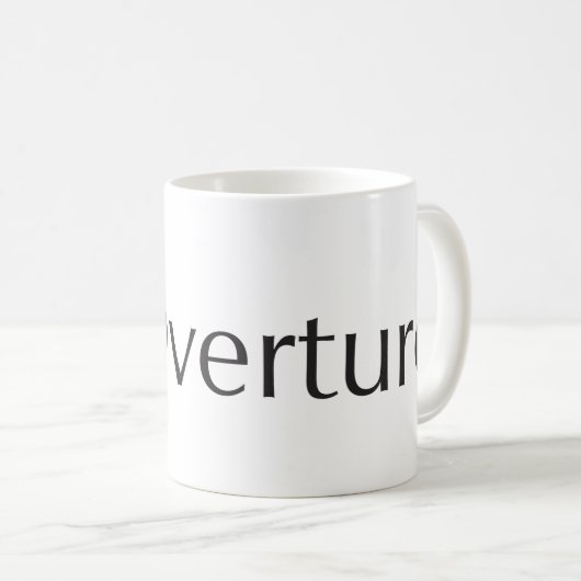 Mug Ouverture de la boîte (Devant droit)