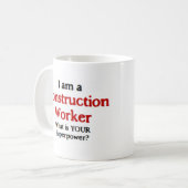 Mug ouvrier du bâtiment (Devant gauche)