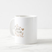 Mug ouvrir votre coeur (Devant gauche)