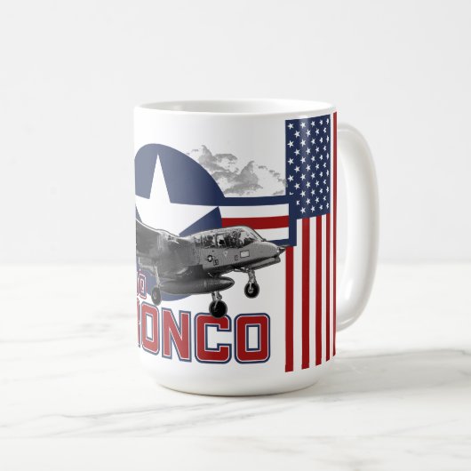 Mug OV-10 Bronco: Tactical Air Support (Devant droit)