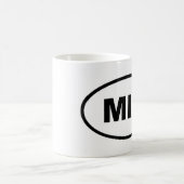 Mug Oval Miami MIA (Centre)