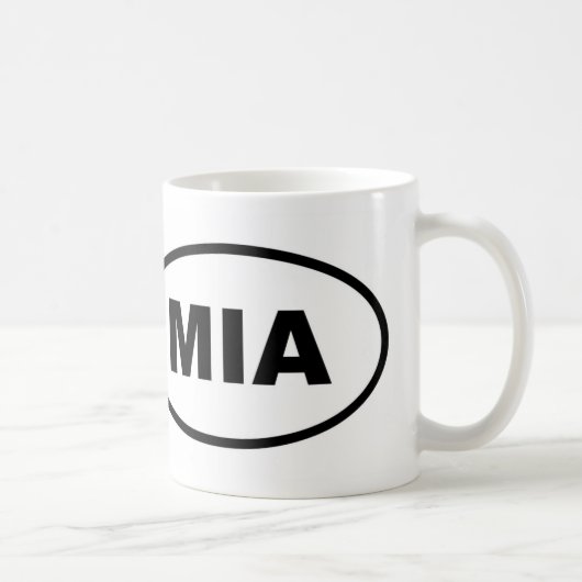 Mug Oval Miami MIA (Droite)