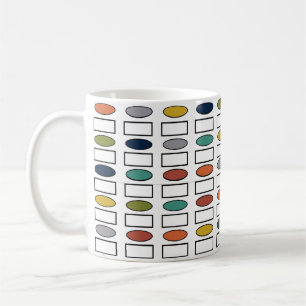 Mug Ovales et rectangles