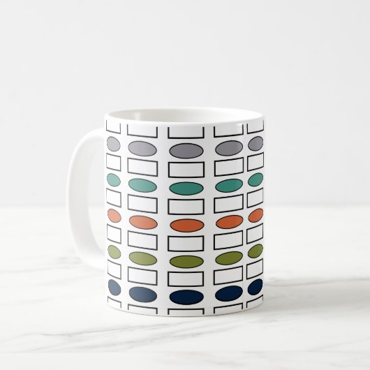 Mug Ovals and Rectangles (Devant gauche)