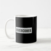 Mug Overcomer Emwering Insrational Motivational Christ (Gauche)