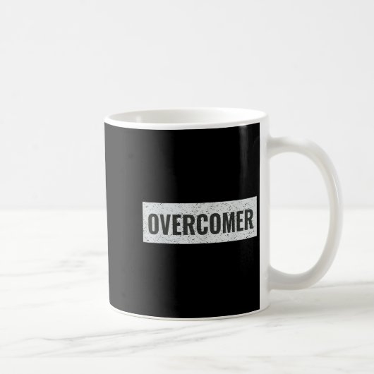 Mug Overcomer Emwering Insrational Motivational Christ (Droite)