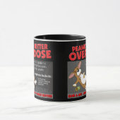 Mug Overdose de PB de corgi (Centre)
