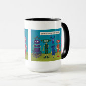 Mug Overdressers Anonyme (Devant droit)