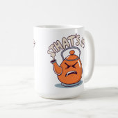 Mug Overheated - Funny Whistling Kettle (Devant droit)