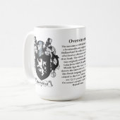 Mug Overstreet, l'origine, la signification et la (Devant gauche)