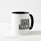 Mug Overthinker (Devant droit)
