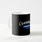 Mug Overthinker depuis la naissance (Devant gauche)