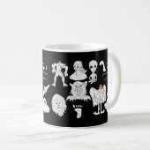 Mug OVNI, Alien, Bigfoot, Mothman, Dogman, Cryptides (Devant droit)