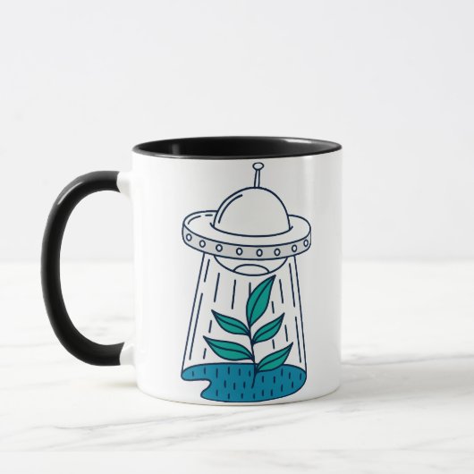 Mug OVNI Aliens (Gauche)