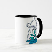 Mug OVNI Aliens (Devant droit)