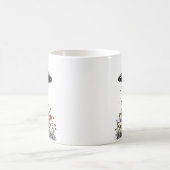 Mug OVNI aspirant des fleurs (Centre)
