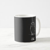 MUG OWL ANIMAL LIGNE DEVENIR LE OWL (Devant droit)