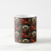 Mug Owl at Night with a Full Moon Pattern (Centre)