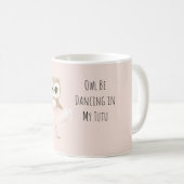 Mug Owl Dancing Pink Tutu Ballerina (Devant droit)