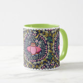 Mug Owl Folk Navy (Devant droit)