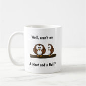Mug Owl Hoot et une demi-doublement de la caféine  (Gauche)