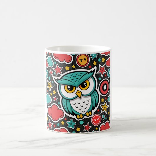 Mug Owl se demande : (Centre)