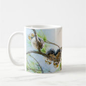 Mug Owlets Baby Owy in Tree Wildlife (Gauche)