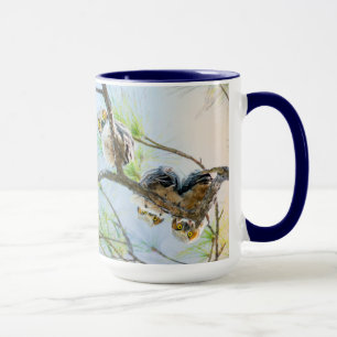 Mug Owlets Chouettes Bébé Faune Nature