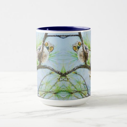 Mug Owlets Chouettes Bébé Faune Nature (Centre)