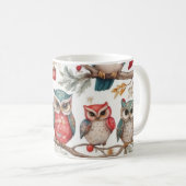 Mug Owls on a Branch III (Devant droit)