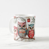 Mug Owls on a Branch III (Devant gauche)