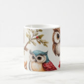 Mug Owls on a Branch IV (Centre)