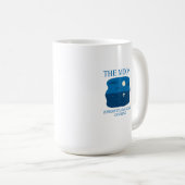 Mug Own Your Weird - Bold Grunge Typography (Devant droit)