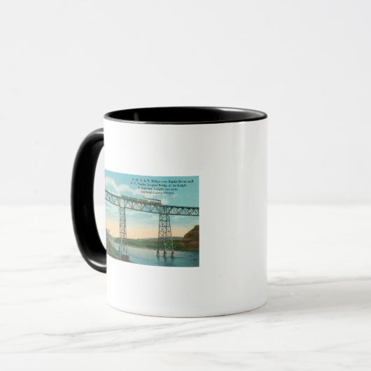 Mug OWR & N Bridge Scene River, ID (Devant gauche)
