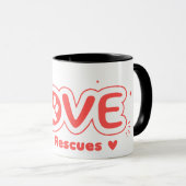 Mug OWRAssist Love Rescues (Devant droit)