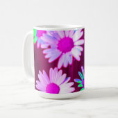 Mug Oxeye Daisy Meadow Pop Art Style (Devant gauche)